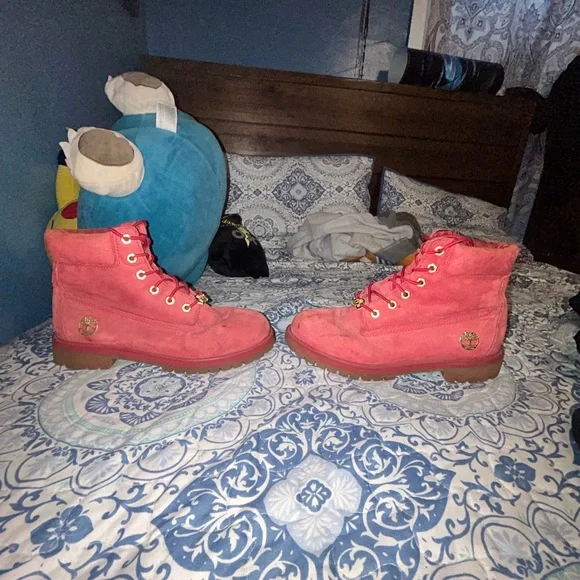 Timberland | Shoes | Timberland Bold Red Boots | Poshmark display picture 2